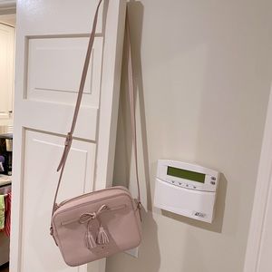 Kate spade cross over light pink purse